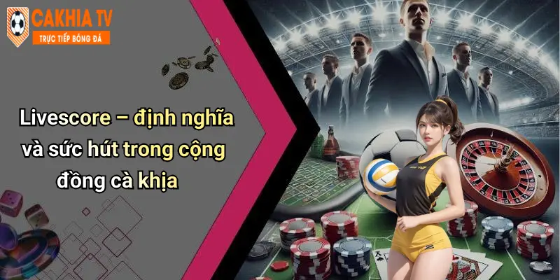 Livescore – định nghĩa và sức hút trong cộng đồng cà khịa