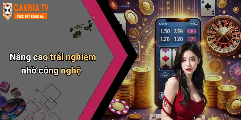 Nâng cao trải nghiệm nhờ công nghệ