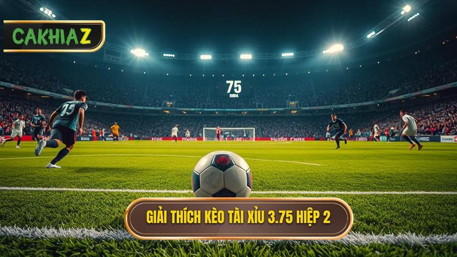 Hiểu rõ bản chất kèo tài xỉu 3.75 hiệp 2