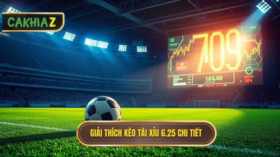 Khái niệm cơ bản: Kèo tài xỉu 6.25 là gì?