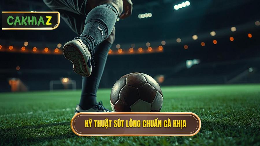 kỹ thuật sút bóng bằng lòng bàn chân phải